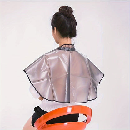 Professional Quick-Dry Hair Salon Apron – High-Quality Polyester & EVA Styling Shawl for Shampooing, Dyeing, Cutting, and Unisex Hairdressing Protection