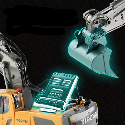 RC Mini Excavator Toy – Realistic Remote Control Digger with Powerful Arm for Kids Who Love Construction Fun
