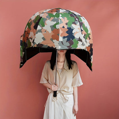 Helmet Umbrella Hat – Multi-Functional Sunshade Rain Hat for Outdoor Travel, Casual Use & Hands-Free Weather Protection