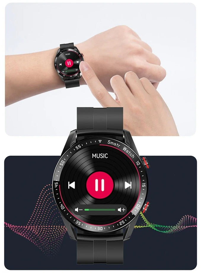 Men’s Sports Smartwatch – HW20 ECG+PPG Waterproof Bluetooth Call, Heart Rate Monitor, Fitness Tracker, Message Alerts, Sport Companion