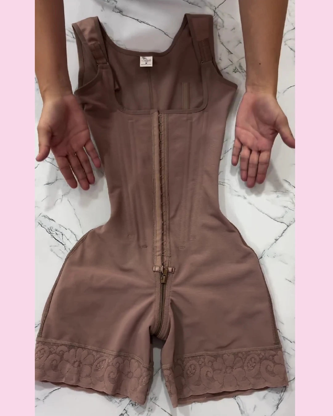 Stong Tummy Colombian Hourglass Body Shaper Fajas – Postpartum Waist Trainer Slimming Girdle for Tummy Control, Flat Belly & Curves