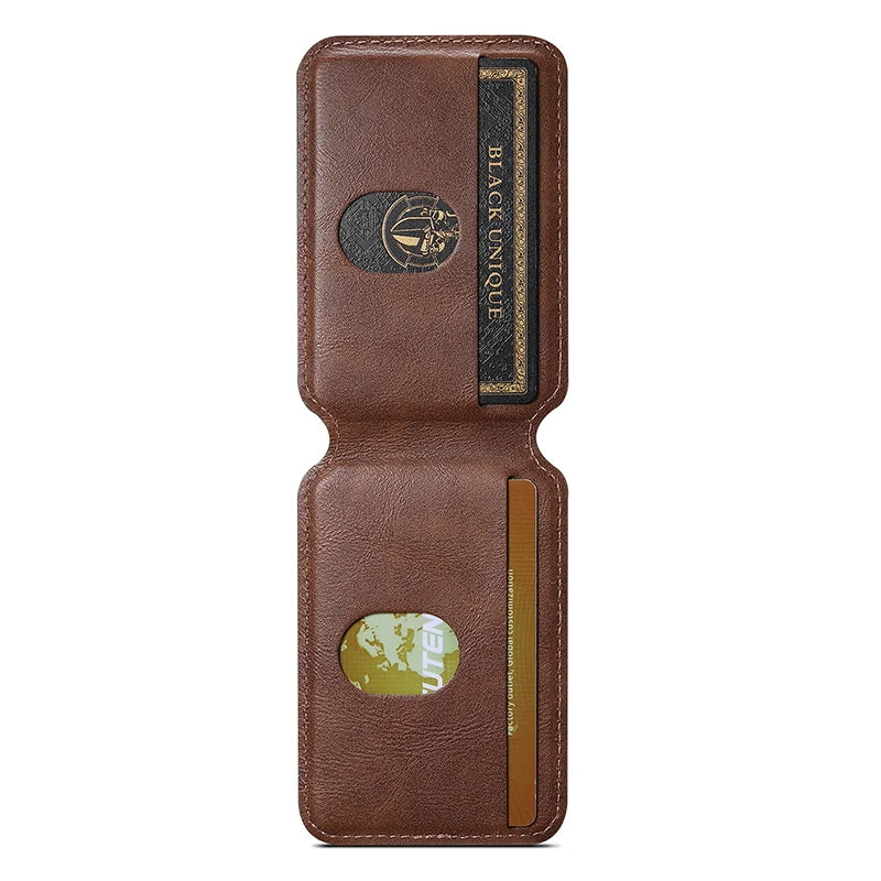 Leather Phone Wallet Bag – Magnetic iPhone 15 14 13 12 Pro Max Case with Card Holder, Crossbody Style & Secure Protection