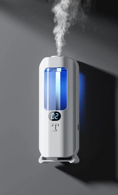 USB Aromatherapy Air Humidifier – Rechargeable 33.8oz Fragrance Diffuser for Long-Lasting Room Freshness in Office or Bathroom