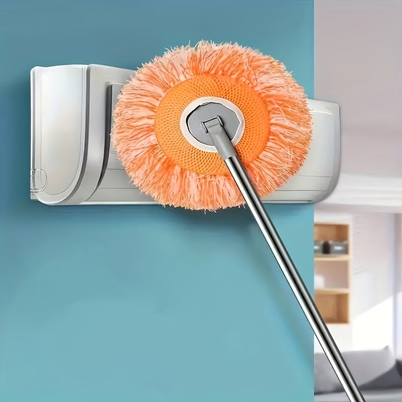 Multi-Functional Ceiling and Wall Mop – Flexible Dry & Wet Cleaning Tool for Hard-to-Reach Tiles, Glass, Floors, and Car Interiors