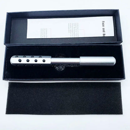 Germanium Anti-Wrinkle Facial Roller – 30-Needle Face Lift Wand for Skin Tightening, Derma Rolling, and Anti-Aging Treatment