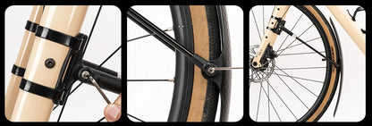 Road Bike & MTB Mudguard Fender – 700C Front and Rear Water Protection for Cleaner, Drier Cycling on Any Terrain
