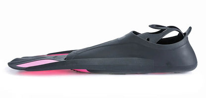 Short Snorkeling Fins - Comfortable TPR Swim Aids for Diving, Pool Training & Travel, Kids to Adult Sizes