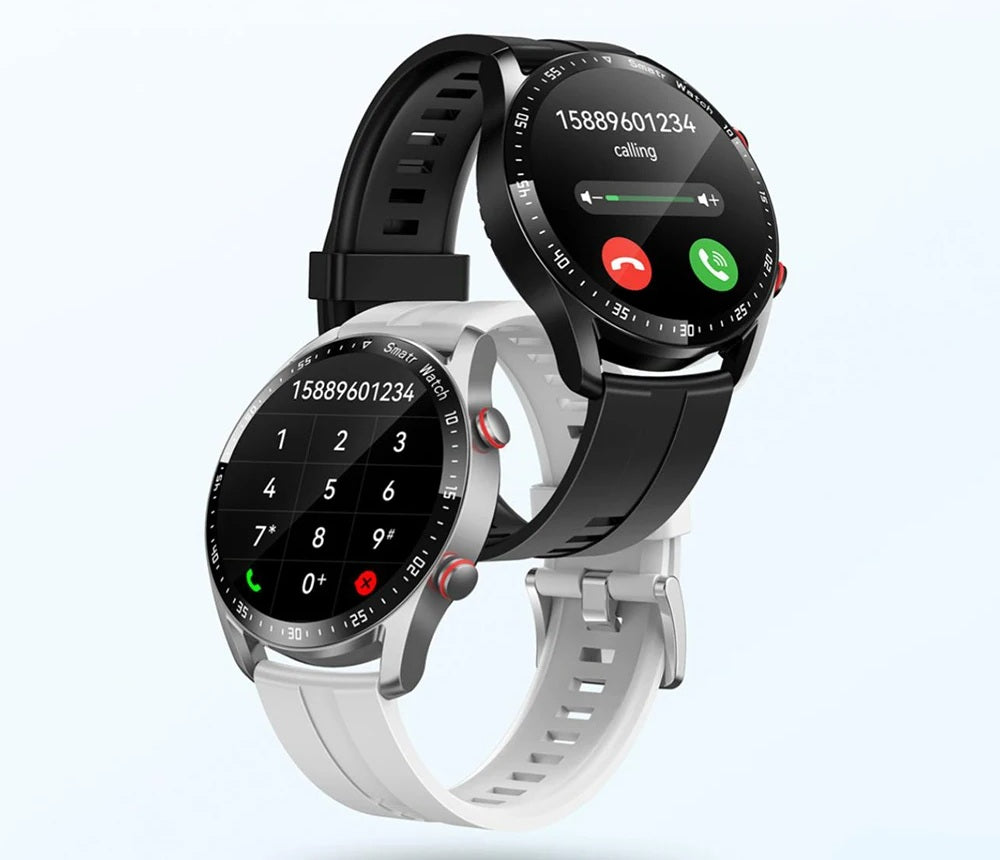 Men’s Sports Smartwatch – HW20 ECG+PPG Waterproof Bluetooth Call, Heart Rate Monitor, Fitness Tracker, Message Alerts, Sport Companion