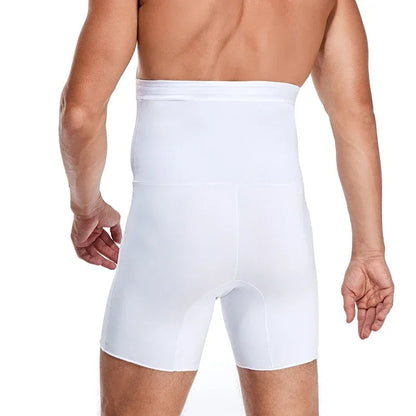 Men's Tummy Control Shaper Shorts – High Waist Compression Underwear for Belly Slimming, Workout Support & Confident Everyday Wear