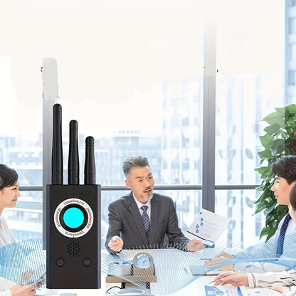 Rechargeable Portable Privacy Scanner –  Anti-Spy Surveillance Detector for Hidden Cameras, Wireless Signals, Bug Sweeping in Hotels or Bathrooms
