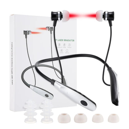 Ear Laser Physiotherapy Device – 650nm Tinnitus, Ear Inflammation, and Sudden Hearing Loss Relief with Targeted Light Therapy