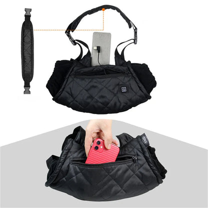 USB Heated Winter Gloves – Waterproof, Adjustable Temperature Hand Warmers for Outdoor Sports, Hunting, and Cold Weather Activities