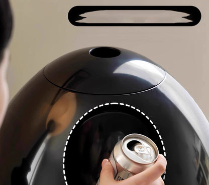 Dinosaur Egg Eco-Friendly Trash Can – Light Luxury Egg-Shaped Bin for Modern Living Room Storage and Stylish Home Organization