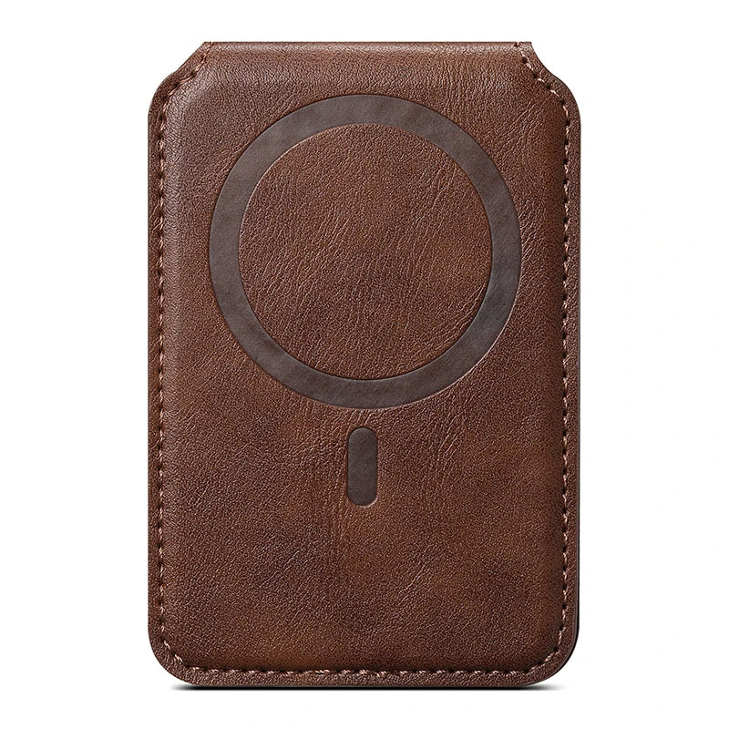 Leather Phone Wallet Bag – Magnetic iPhone 15 14 13 12 Pro Max Case with Card Holder, Crossbody Style & Secure Protection
