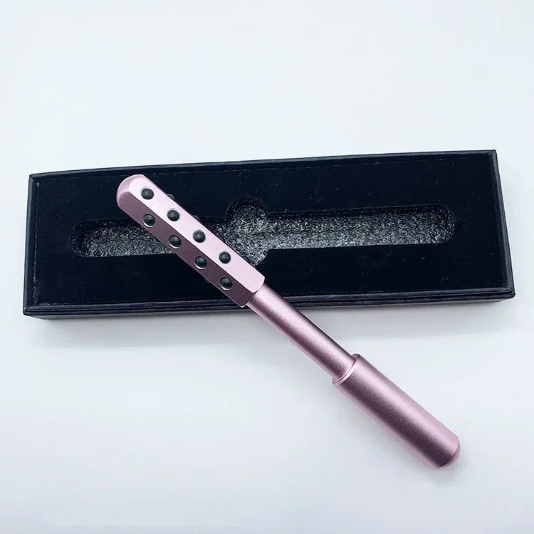 Germanium Anti-Wrinkle Facial Roller – 30-Needle Face Lift Wand for Skin Tightening, Derma Rolling, and Anti-Aging Treatment