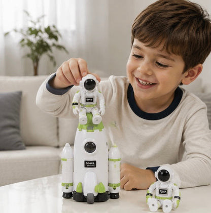 Space Shuttle Puzzle Toy - Aviation Rocket Model Building Kit for Kids, Educational STEM Gift and Space Exploration Fun