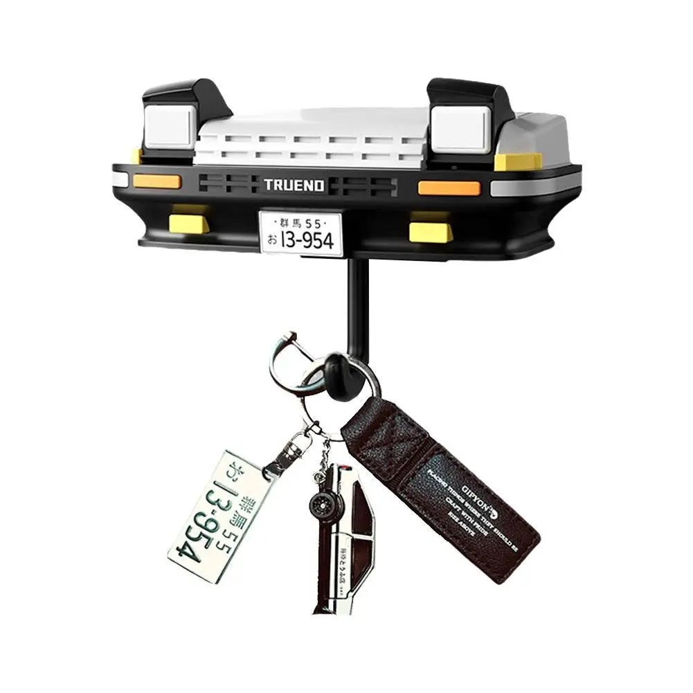 Car Headlight Key Holder Wall Decor – Creative Automotive Key Hanger for Home Entryway and Car Enthusiasts Gift