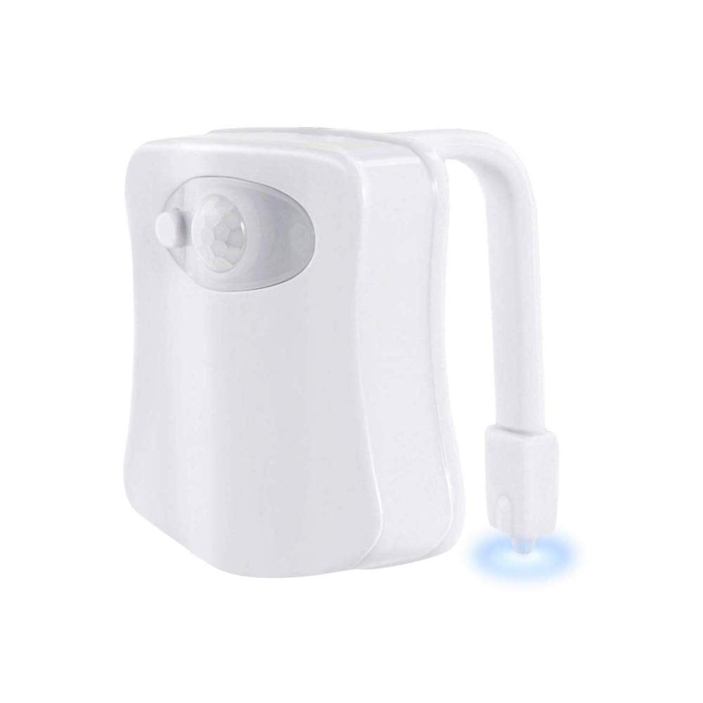 Toilet night light - Motion sensor activated - LED light - 8 colors - 16 colors