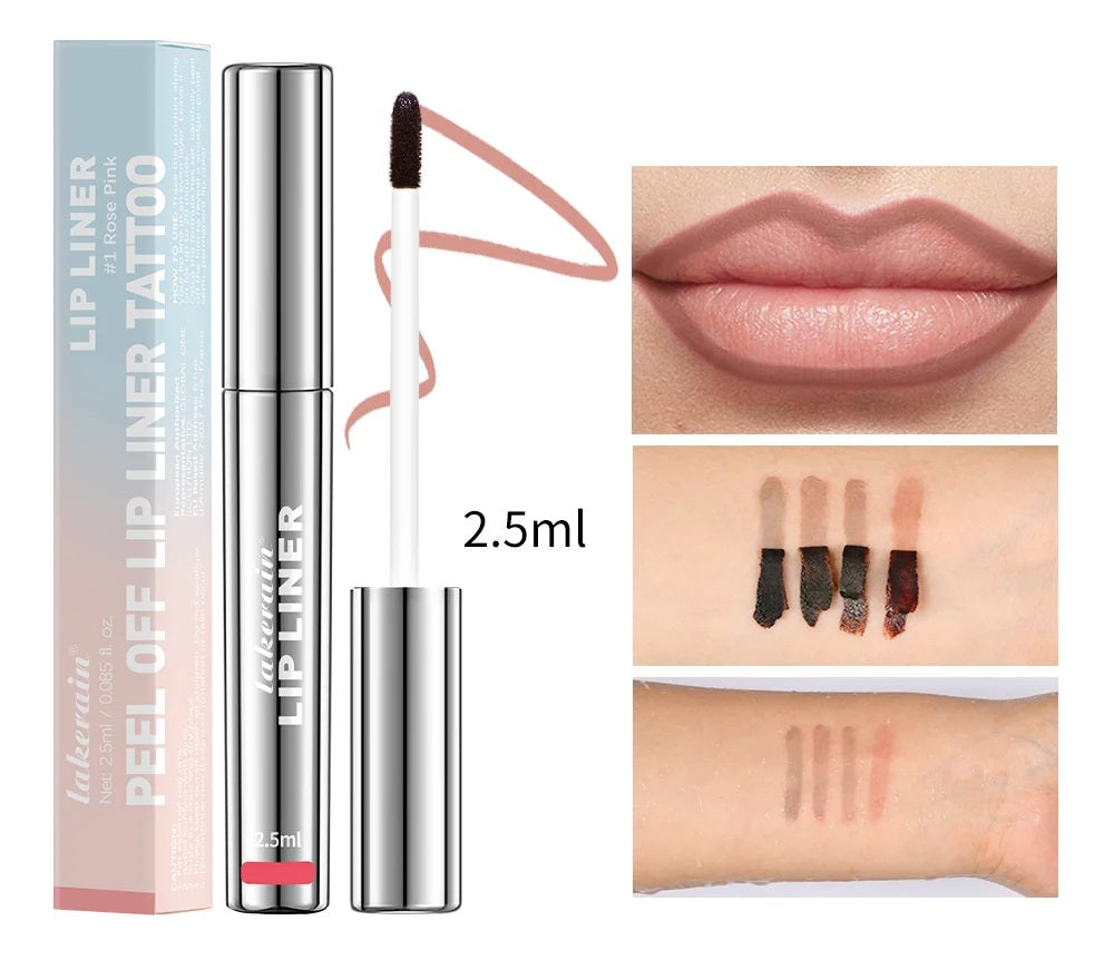 Peel-Off Tattoo Lip Tint – Long-Lasting Waterproof Matte Lip Stain