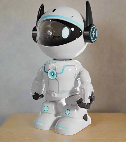 Smart WiFi Security Robot Camera – 5MP Night Vision Baby Monitor with Two Way Auto Tracking