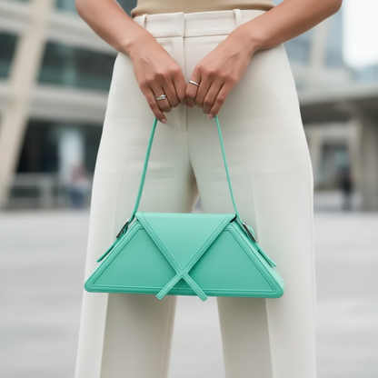 Color Block Shoulder Bag – Fashion Square Axillary Handbag with Flap Design, Stylish Women’s Crossbody Purse for Casual Everyday Use