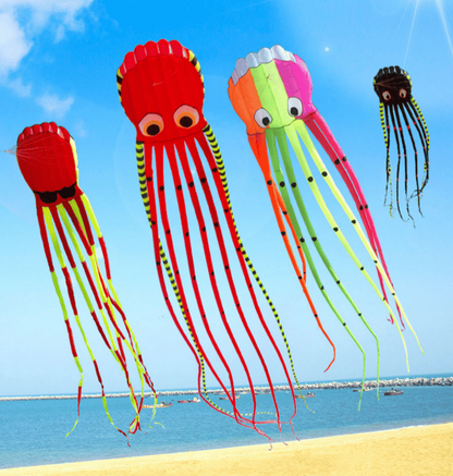 Long Giant Octopus Kite - Outdoor Toy (8-Meter)