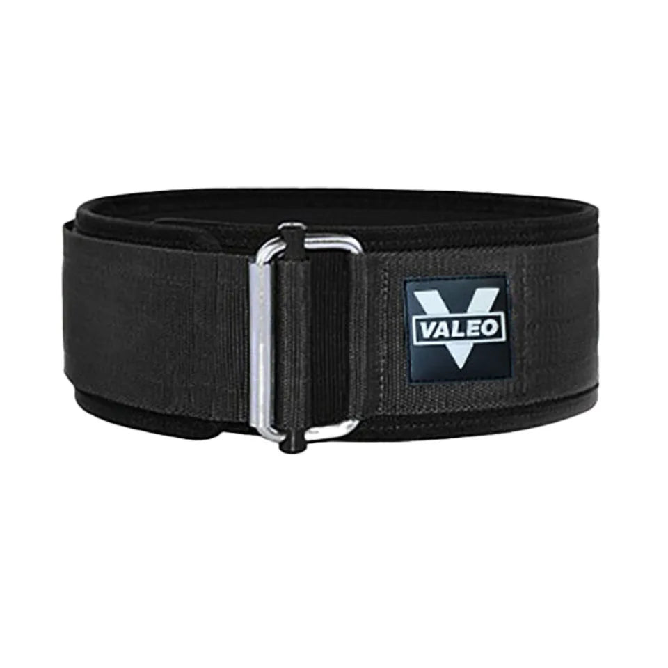 Weightlifting Belt Gym Support - Adjustable Lumbar Support Belt with Metal Buckle, Strength Training Accessory for Squats Deadlifts Workout