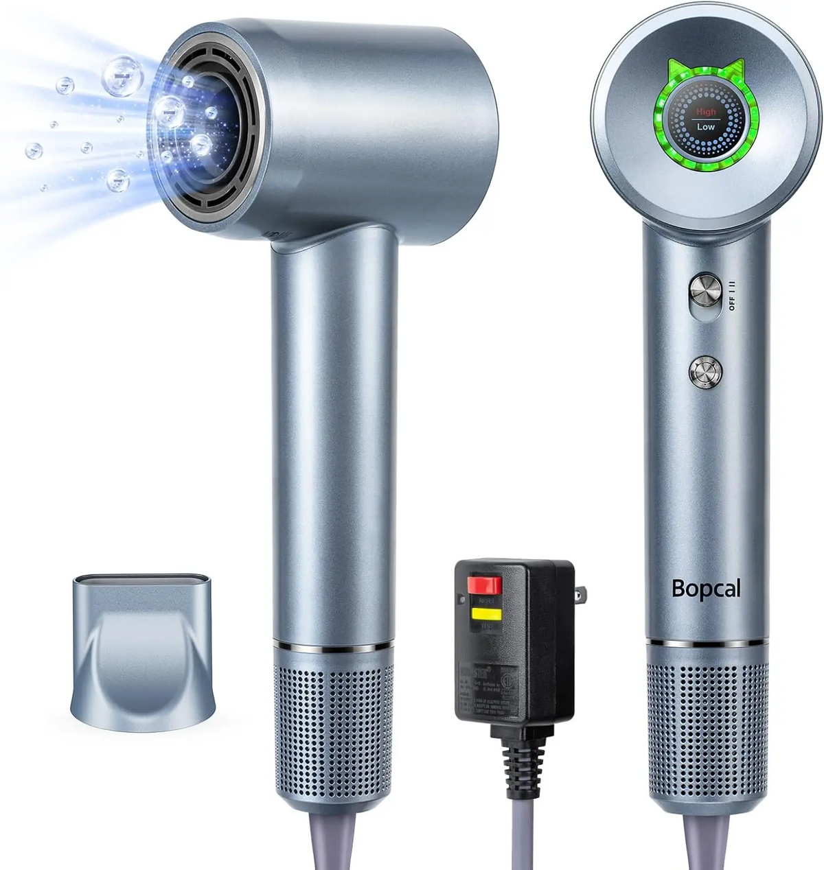 Leafless Hair Dryer – 110,000 RPM High-Speed Negative Ion Quick-Dry Technology