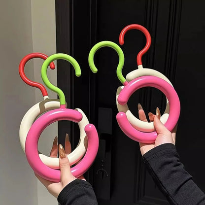 Rotating Hook Multifunctional No-Drill Hanger – Space-Saving Organizer for Scarves, Hats, Bags, and Accessories