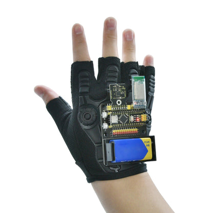 Keyestudio Motion Sensing Gloves – Gesture Control Smart Car Kit for Arduino NANO Plus for Tech Enthusiasts and Advanced DIY Robotic Programming