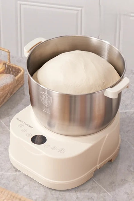 Electric Dough Mixer 5L/7L – Powerful Kitchen Stand Mixer with Fermentation Timing Function and Egg White Whipper for Home Baking