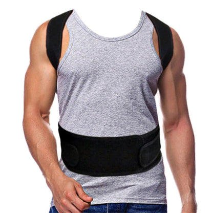 Adjustable Posture Corrector Corset - Back Straightener with Lumbar Support for Scoliosis & Pain Relief in Daily Use