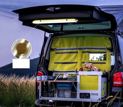Solar Camping Light – Portable Foldable 2000mAh Inflatable Tent Lamp, IPX7 Waterproof for Pool, Party & Outdoor Adventure Nights