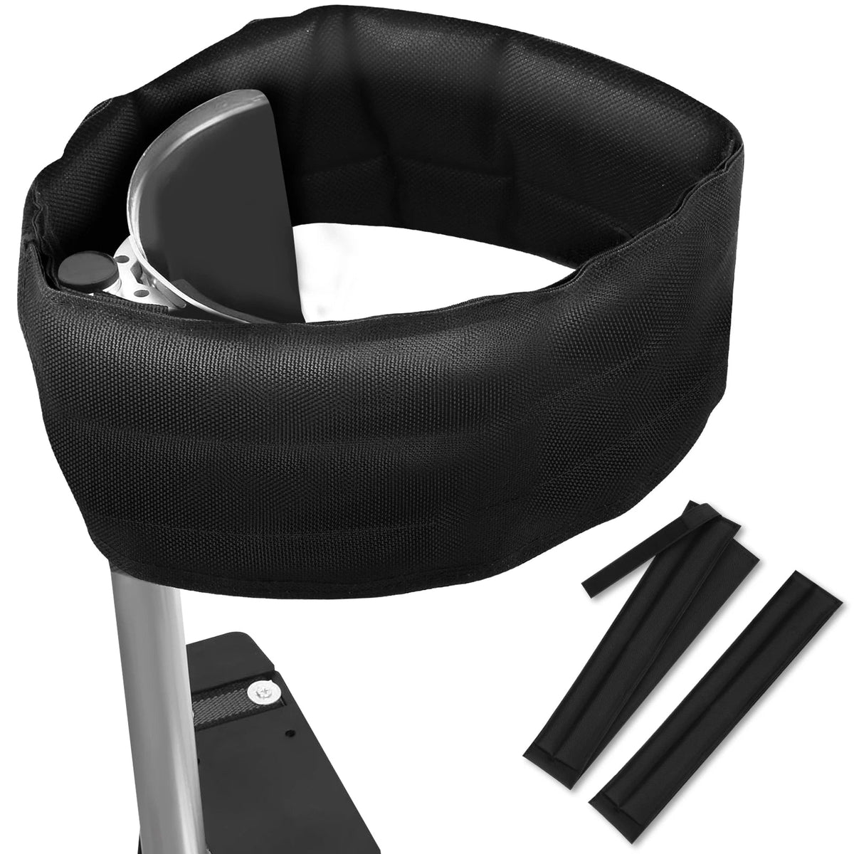 Drywall Stilt Straps – 2-Pack Adjustable Nylon Leg Bands with Padding for Comfort & Secure Fit