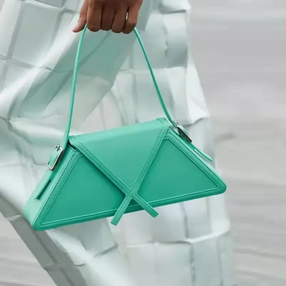 Color Block Shoulder Bag – Fashion Square Axillary Handbag with Flap Design, Stylish Women’s Crossbody Purse for Casual Everyday Use