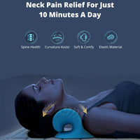 Neck Stretcher Cervical Chiropractic Traction Device Pillow for Pain Relief