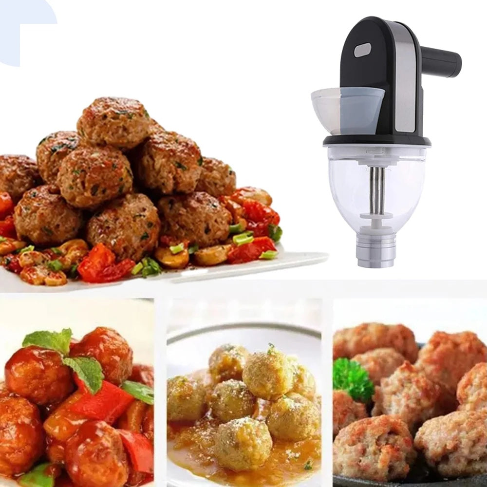 Electric Meatball Making Machine – Automatic Fish Ball and Rice Ball Maker for Home Kitchen Use