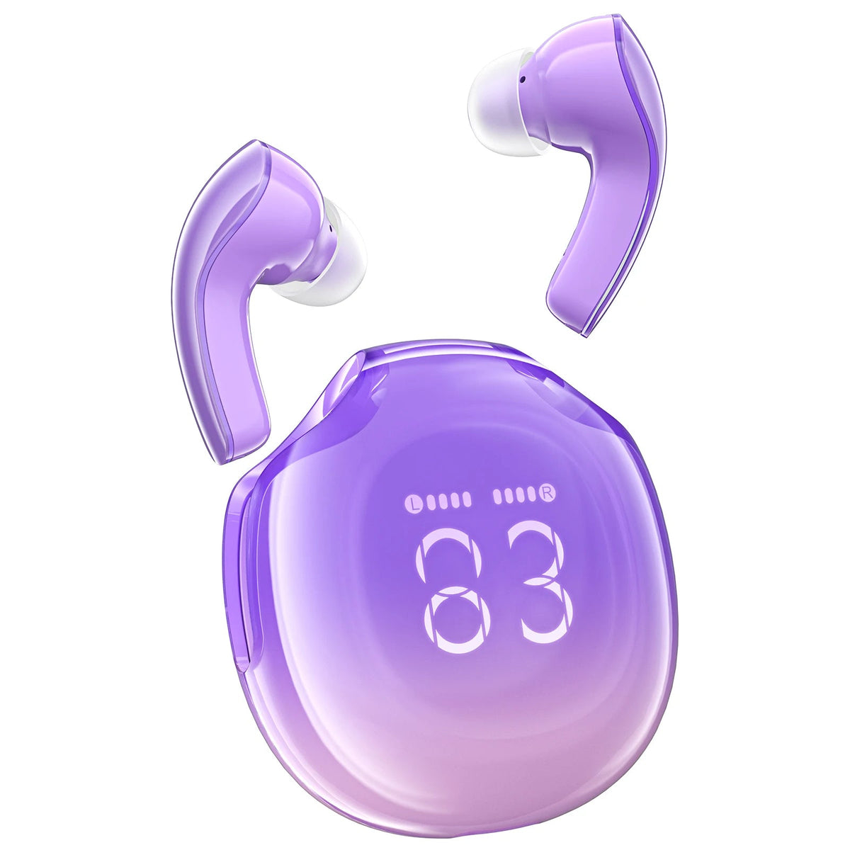 Wireless Bluetooth 5.3 Earbuds – Deep Bass, AI Call Noise Reduction & Gaming Mode for iPhone