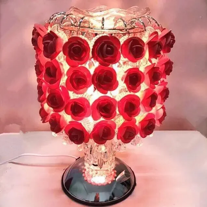 Pastel Rose LED Tree Lamp – Romantic Glow for Weddings, Parties & Cozy Home Vibes