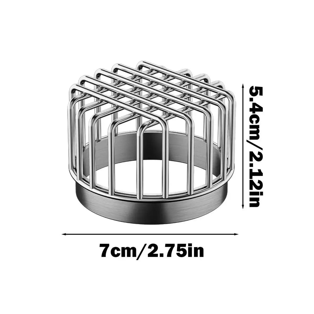 Stainless Steel Floor Drain Strainer – Heavy-Duty Anti-Blocking Sewer Filter Cover for Bathroom, Kitchen & Garden Drains