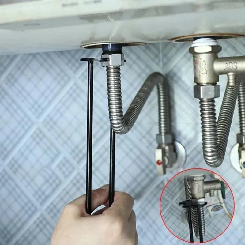 Multi-Purpose Plumbing Wrench Set – Four-Claw Hexagon Sink Faucet Wrench & Repair Tool for Household Pipe Fixes