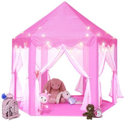 Princess Castle Play Tent for Kids – Magical Indoor & Outdoor Playhouse for Girls
