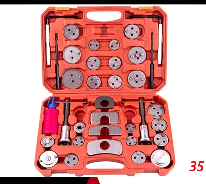 Automotive Brake Cylinder Pump Return Tool Set – Professional Brake Pad Disassembly and Replacement Kit for Efficient Auto Repair Work