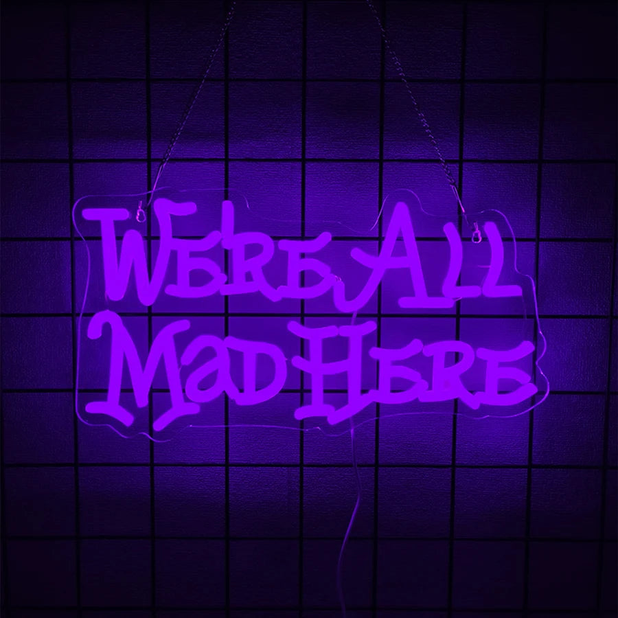 Halloween LED Neon Sign – LED Wall Neon with Bat Icons For Game Rooms, Bars, Spooky Decor