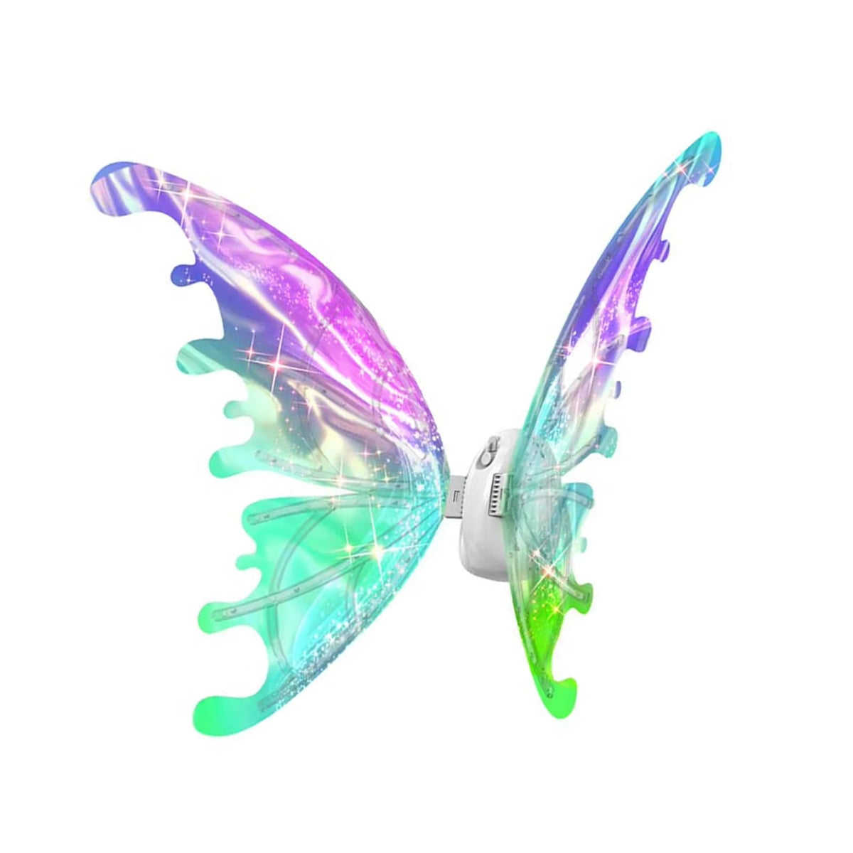 Electric Elf Wings for Kids – Light-Up Cosplay Toy Wings for Halloween, Christmas & Birthday Gifts