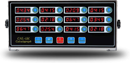 Stainless Steel Digital Kitchen Timer with Loud Alarm – 12-Channel  Commercial-Grade Cooking Precision for Busy Kitchens
