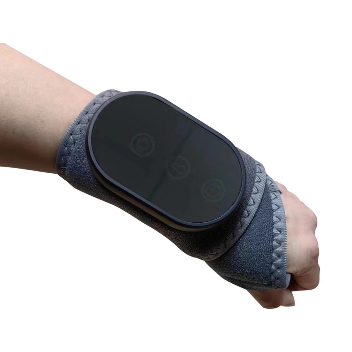 USB Heated Wrist Brace Massager – Portable Electric Wrap with Targeted Pain Relief & Adjustable Heat for Both Hands & Daily Use