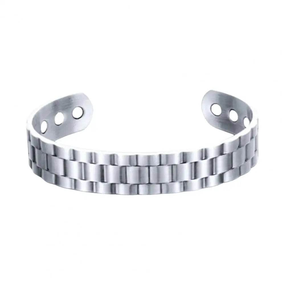 Magnetic Copper Bracelet - Men's Health Wristband for Circulation Support, Stylish Antioxidant Therapy Jewelry