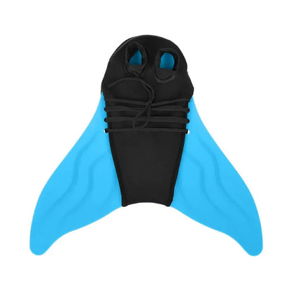 Swimming Training Fins for Kids and Adults – Mermaid Monofin Flippers for Pool Practice, Diving, and Water Fun