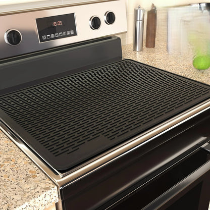 Silicone Electric Stove Top Cover Mat – Heat-Resistant Non-Slip Glass and Ceramic Stove Protection Pad